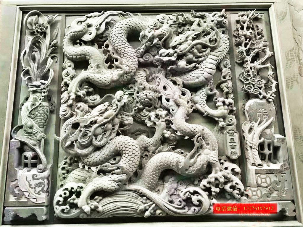 湖南文廟浮雕_道教石雕壁畫設計制作
