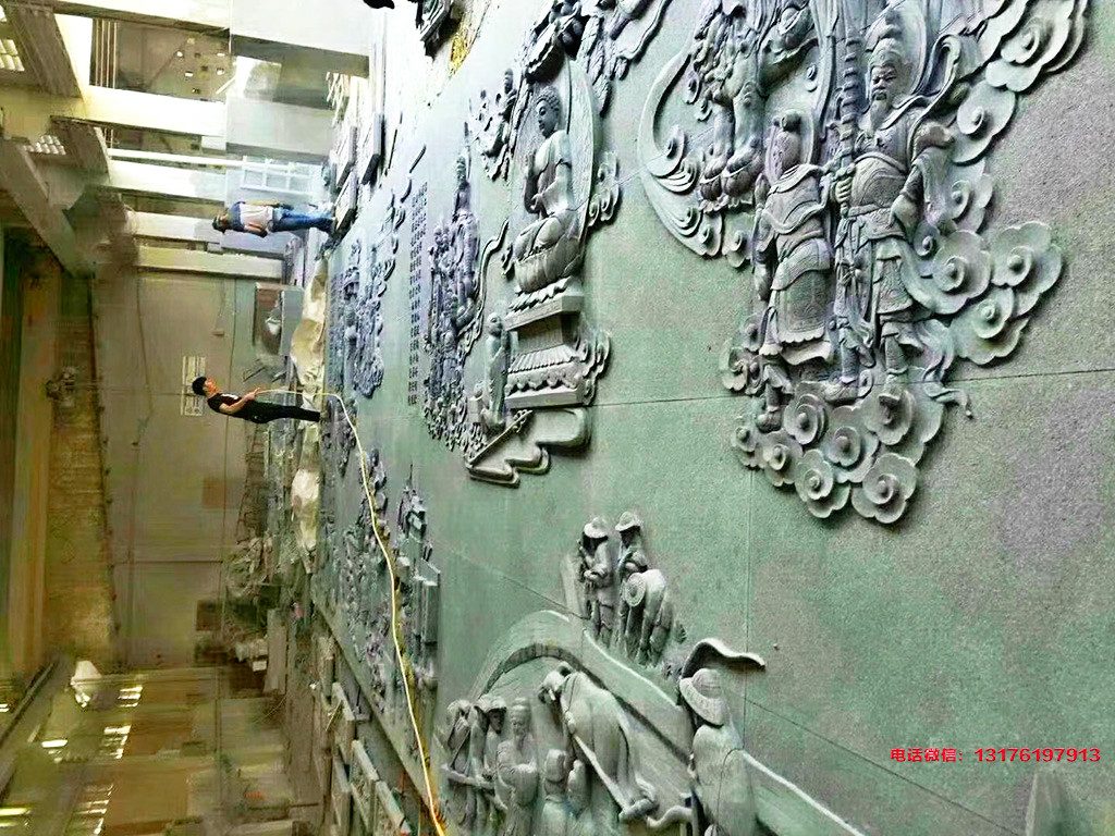 傳統石雕壁畫和西方浮雕的圖片樣風格區別