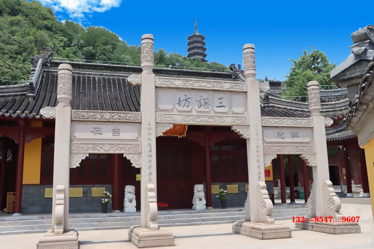 村莊石牌坊牌樓的區別雕刻形狀與石材價格