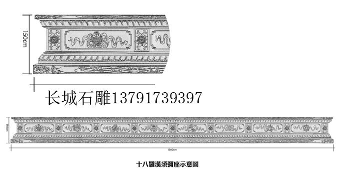     石雕須彌座臺基的發展與佛教文化密切相關，石雕須彌座最早是用于佛像下面的一種基座形式。