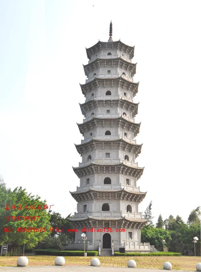 佛教石雕、寺院石塔